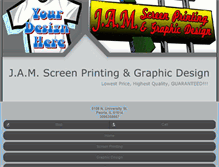 Tablet Screenshot of peoriajams.com